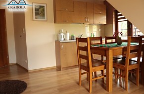 Apartament Dębowy - aneks kuchenny