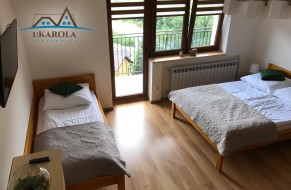Apartament Sosnowy - sypialnia