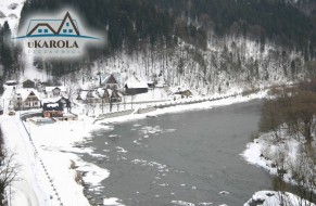 Widok z okien naszych pokoi