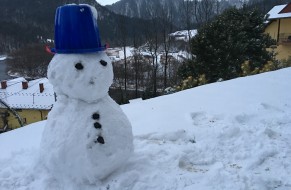 Zabawa na śniegu