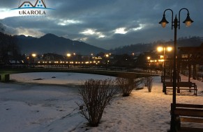Promenada spacerowa zimą