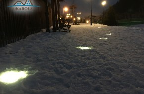 Promenada spacerowa zimą