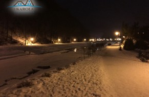 Promenada spacerowa zimą