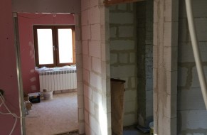 pierwsze nowe pomieszczenia