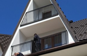 balustrady na balkonach