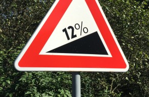 12% podjazd na przełęcz