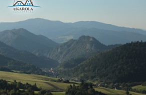 Widok na Leśnicę i Pieniny właściwe