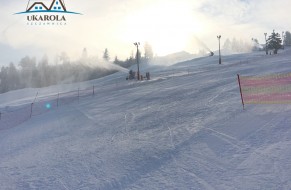 Polana Sosny - Niedzica - śnieżenie tras