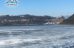 Niedzica - zapora i zamek Dunajec